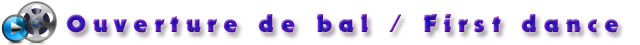 Ouverture de bal